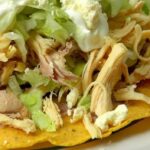 tostada-de-pollo