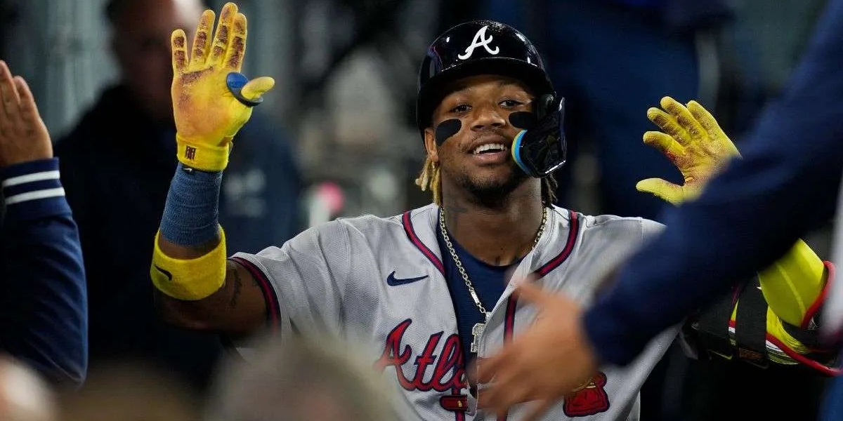 Ronald Acuña Jr. conquista la Liga Nacional como jugador de la semana