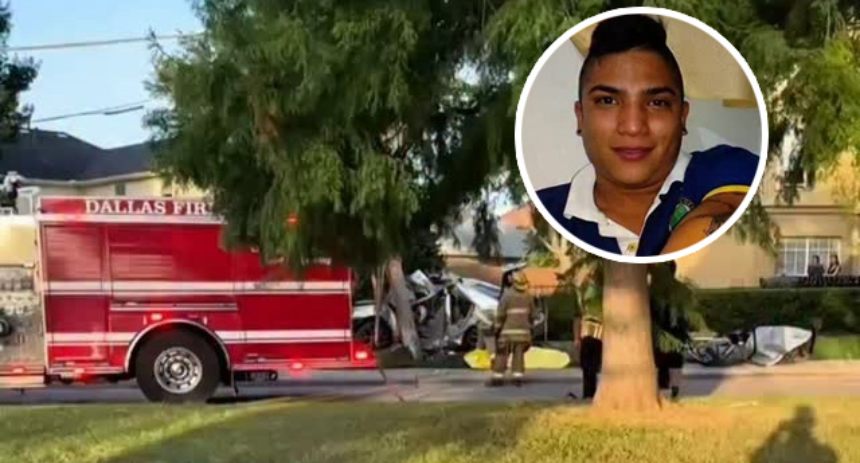 Murió migrante venezolano en Texas tras perder el control de su carro y chocar contra un árbol