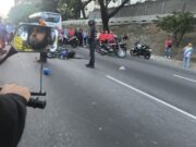Caos en autopistas de Caracas: Un muerto y tres heridos por accidentes