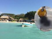 Horror en Cartagena: Sicarios en moto de agua arremetieron contra venezolano en una playa