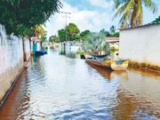 Familias de La Toma afectadas por la crecida del Orinoco