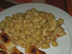 Rica y sencilla pasta con pollo