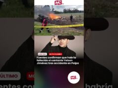 Fallece el cantante colombiano Yeison Jiménez en accidente aéreo: conozca los detalles