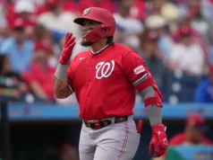 Andrés Chaparro estrenó el poder en Spring Training