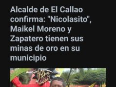 COROMOTO LUGO..Nicolás Maduro Guerra, «Nicolasito», hijo de Nicolás Maduro, y Maikel Moreno,TIENEN LAS MANOS METIDAS EN EL ORO DEL EL CALLAO