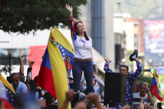 María Corina Machado asegura que Venezuela "superó el miedo" al salir a las calles