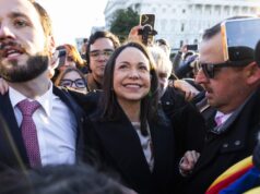 «Todo el mundo te ama aquí»: Donald Trump llamó a María Corina Machado en altavoz durante una cena tras la cumbre de Miami