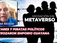 MILITARES Y CIVILES PIRATAS DAÑARON GUAYANA..JOSE LUIS ALCOCER