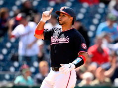 Keibert Ruiz sacó todo su poder ante Orioles