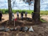 Hallan fosa clandestina con 60 bolsas con restos humanos en México