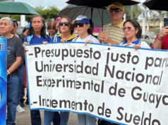 Profesores guayaneses se suman al paro nacional ante falta de aumento salarial y bonos discrecionales