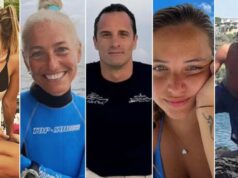 Las primeras imágenes de la cueva submarina en Maldivas donde cinco buceadores italianos murieron