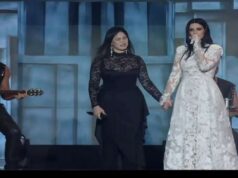 Laura Pausini realizó emotivo homenaje a Rubby Pérez junto a su hija, Zulinka Pérez