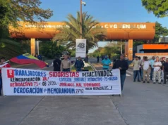 Vuelven las asambleas de portón: trabajadores se dieron cita en Venalum para exigir beneficios y cambio político