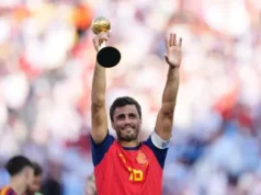 Rodri elegido Jugador Más Valioso del Mundial