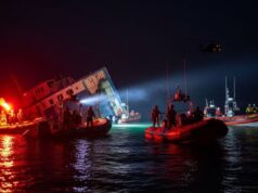 TRAGEDIA EN GUYANA: Ferry naufragó con 133 personas a bordo, 67 fueron rescatadas mientras continúan las labores de búsqueda