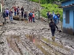 Derrumbes, vialidad obstruida y viviendas afectadas dejaron las lluvias en Boconó