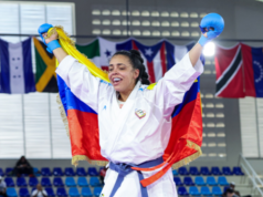 Oriana Rodríguez cerró con oro en karate