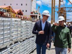 Tras 10 años sin exportar: Venalum concretó envío de 15.000 toneladas de aluminio hacia EE .UU.