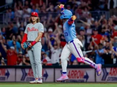 Ronald Acuña se hizo sentir en la vapuleada de Atlanta