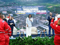 Delcy Rodríguez confirma 50 acuerdos de petróleo y gas y anuncia llegada de «taladros de perforación» a Venezuela