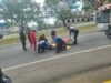 Motorizado resulta herido tras chocar contra una gandola en la avenida Las Américas