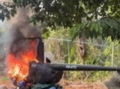 Fuerza Aérea de Brasil destruyó helicóptero que habría entrado ilegalmente desde Venezuela