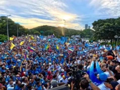 SNTP denunció agresión contra periodista durante marcha opositora en Caracas